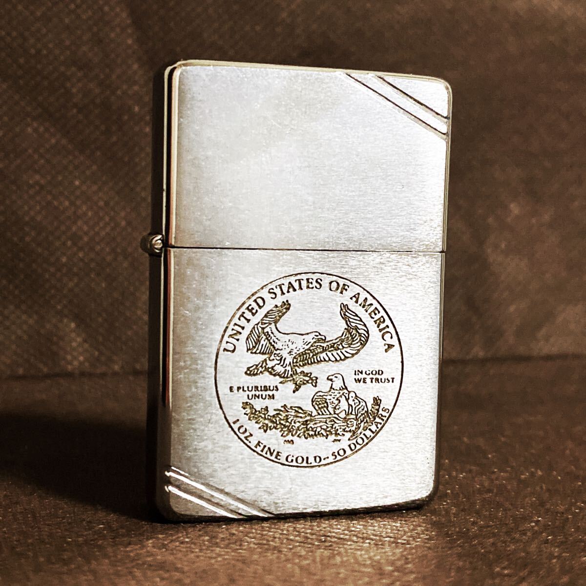 ZIPPO】ジッポー:1988年製造品 新品 未使用 スポーツ ゴルフ