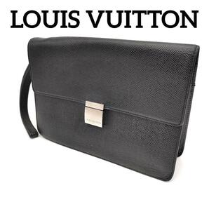 LOUIS VUITTON ルイヴィトン タイガ セレンガ セカンドバッグ クラッチバッグ 黒 ルイヴィトン ブラック メンズ