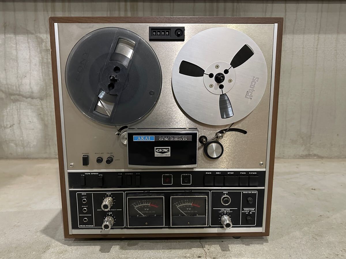 □録再できたけどジャンク即決④!AKAI GX-77 アカイ 赤井 □録再できたけどジャンク即決④!AKAI GX-77 アカイ 赤井