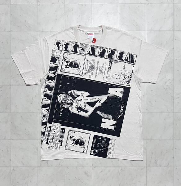 【新品】SUPREME シュプリーム【Collage Tee】24SS コラージュ Tシャツ Mサイズ ナチュラル