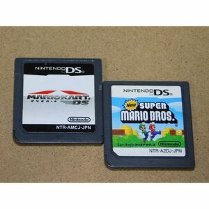 @★DS★マリオカートDS+ニュー・スーパーマリオブラザーズ(共にソフトのみ)☆