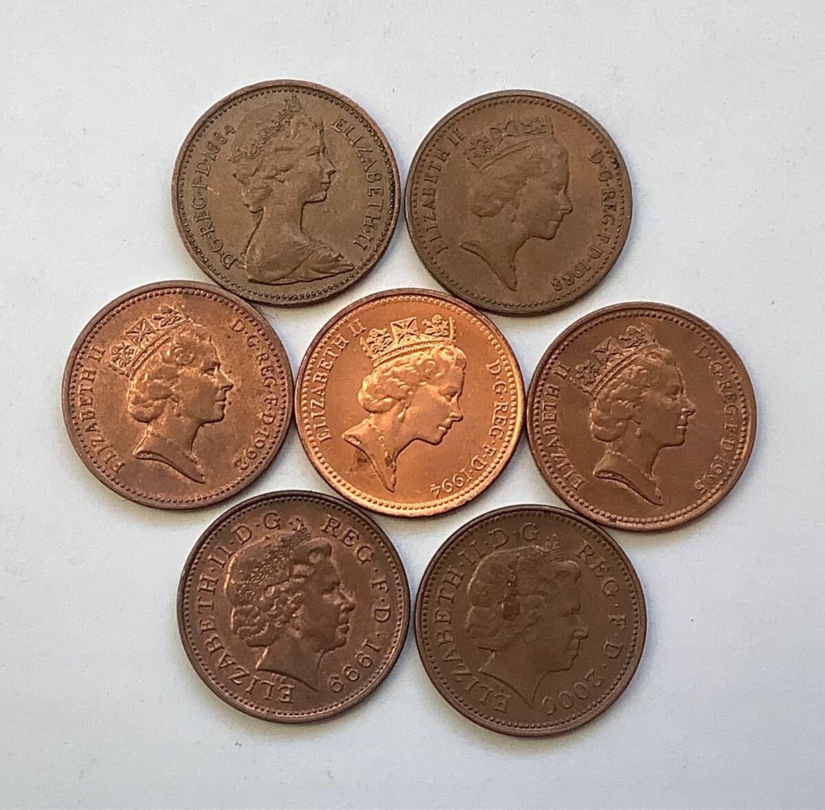 最高鑑定 1854年 イギリス ハーフペニー 銅貨 PCGS MS66BN