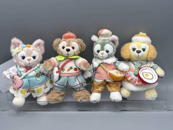 ☆TDS限定 ダッフィー&フレンズ・ワンダフルキッチン ぬいぐるバッジ 全4種☆