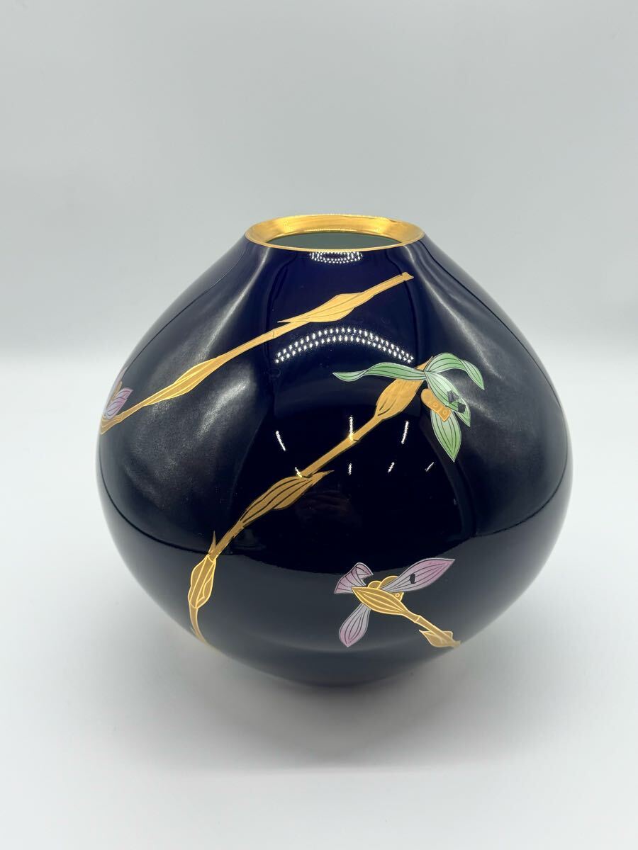 美品】有田焼 香蘭社 花瓶 花器 花入れ フラワーベース 一輪挿し