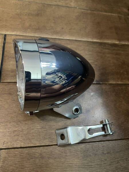送料込 ビンテージ風 ヘッドライト 砲弾型 ヘッドランプ schwinn stingray シュウィン スティングレイ ビーチクルーザー 60's 70's BMX