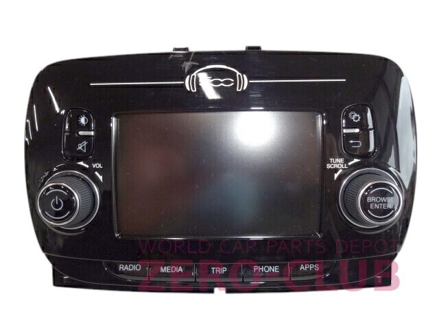 『FIAT500 312系 後期用 純正 マルチメディアディスプレイユニット B