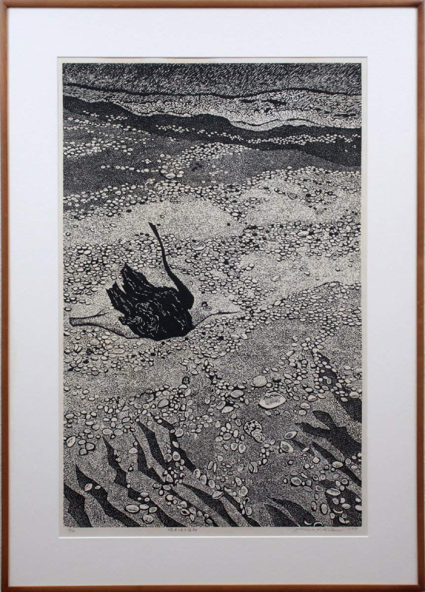 漁船の白い船 絵画買取・販売の小竹美術