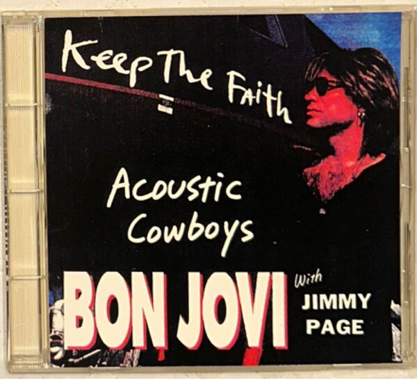 BON JOVI with JIMMY PAGE / ボン・ジョヴィ with ジミー・ペイジ / ACOUSTIC COWBOYS / NEW JERSEY WORLD TOUR 1990