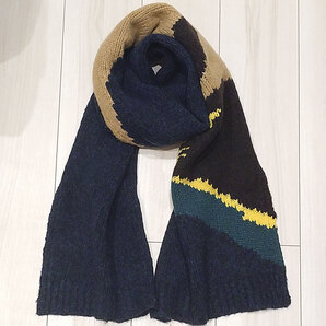 Dries Van Noten ドリスヴァンノッテン メリノウールニットスカーフ