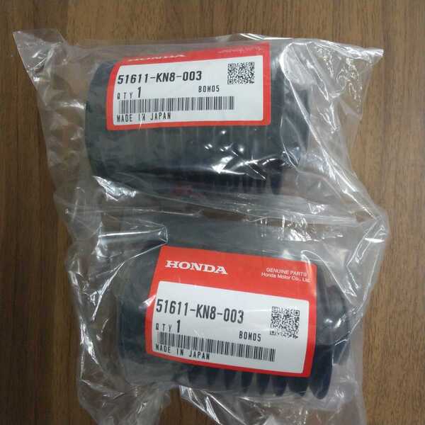 GB500 PC16 GB400 NC20 フロントフォーク フロントフォークブーツ 純正未使用品 51611-KN8-003 クラブマン500 クラブマン400 新品