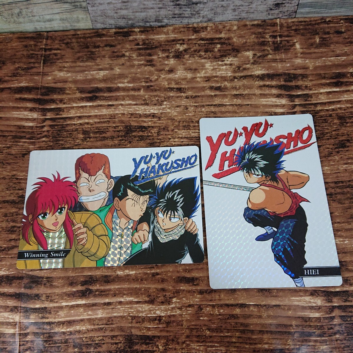 幽遊白書 声優陣 サイン 富樫義博 カードダス カード 飛影 蔵馬 幽助 桑原｜キャラクターグッズ