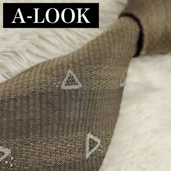 A-LOOK ネクタイ シルク100 ビジネス フォーマル L-0099