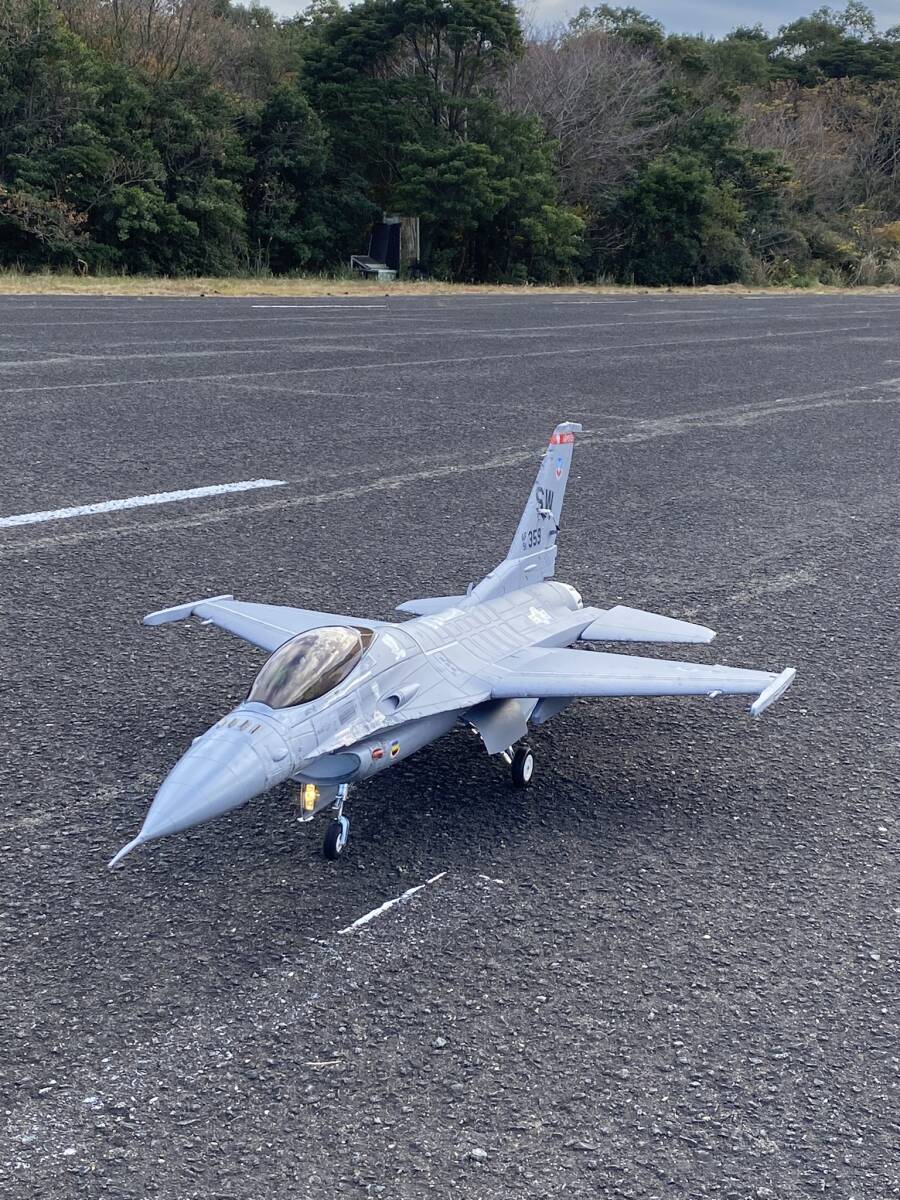 Rare KYOSHO JET AEROPLANE F-16 70mm EDF - 935 mm Wingspan | eBay