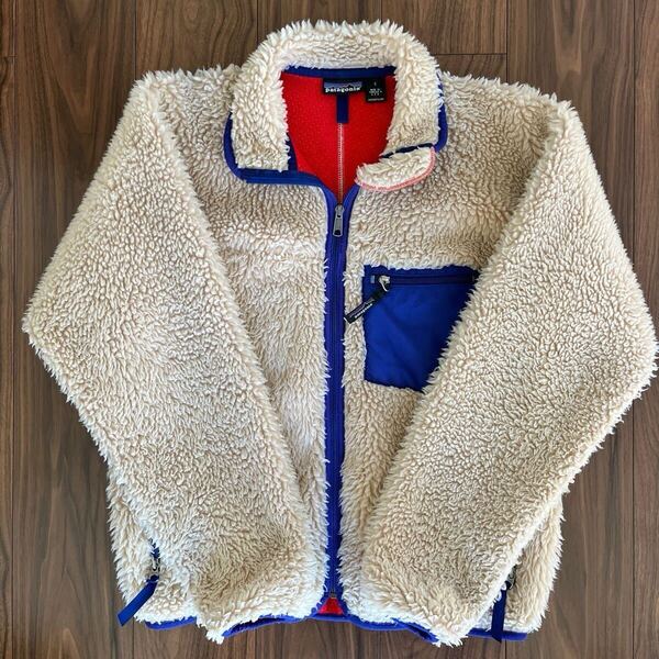 レトロカーディガン パタゴニア patagonia フリースジャケット USA製