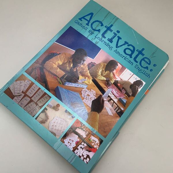英語学習用 ボードゲームとマニュアル セット "Activate: Games for Learning American English" アメリカ大使館発行