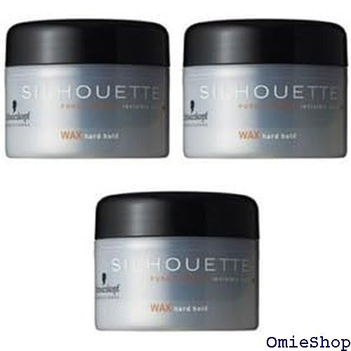 X3個セット シュワルツコフ/Schwarzkopf シルエット ハードワックス 145g 6396