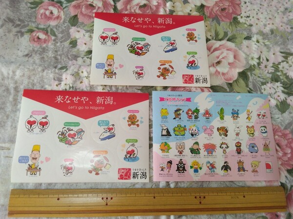 送料込み 新潟県ご当地キャラ シール (ステッカー キャラクター レルヒさん