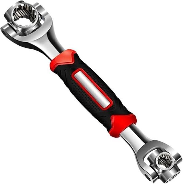 ソケットレンチ、万能レンチ、多機能レンチ、360度回転、万能ツール、スプールソケット、対応する歯付き合金鋼、耐久性、車と自転車の修理