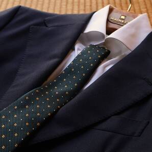 未使用 ミラノ Petronius1926 ペトロニウス ト 価格42,900円 王道2種柄小紋 ブラック×ブラウン ジャガードツイル スフォデラート