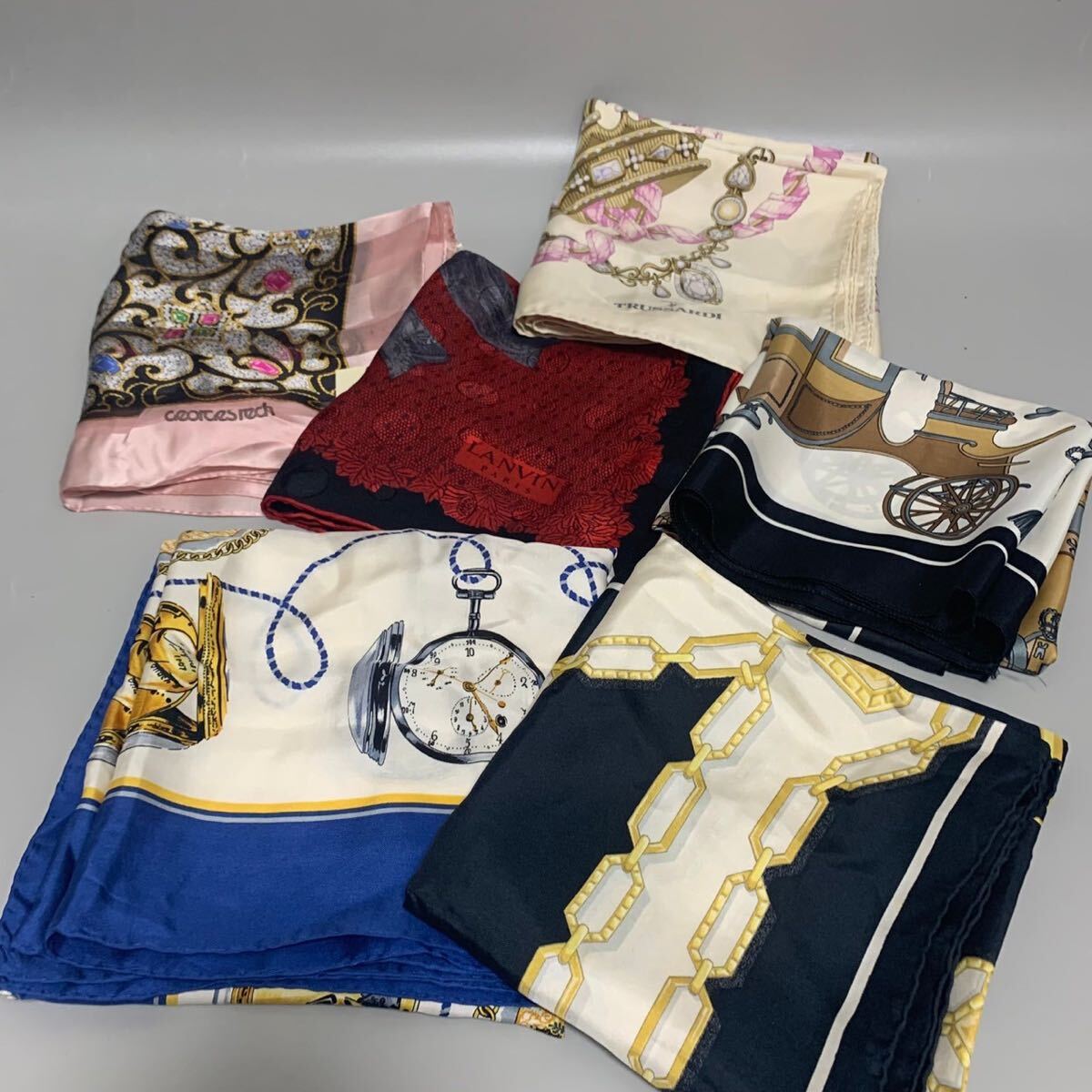Yahoo!オークション -「(ランバン lanvin)」(スカーフ、ポケット Yahoo!オークション -「(ランバン lanvin)」(スカーフ、ポケット