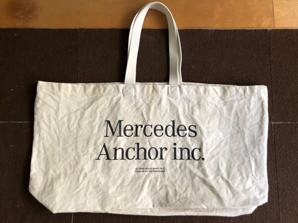 Mercedes Anchor inc トートバッグ XL メルセデスアンカーインク