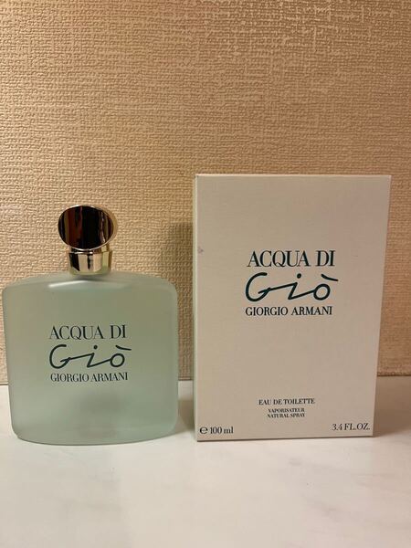 ジョルジオアルマーニ AQUA DI GIO eau de toilette 100ml 新品未使用