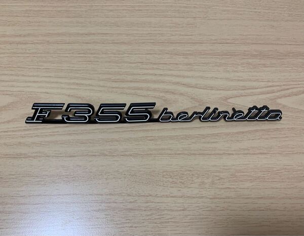 F355 ベルリネッタ エンブレム フェラーリ純正 新品 訳あり品