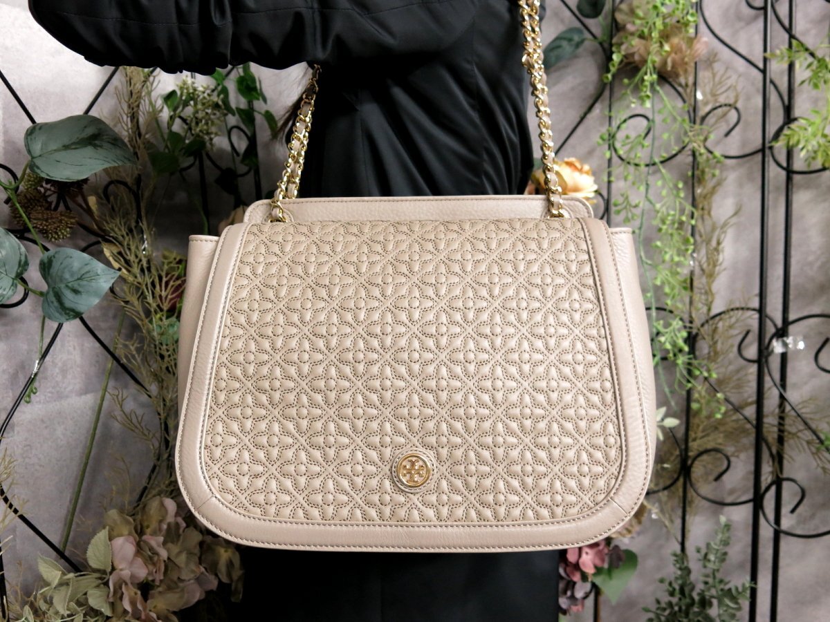 Yahoo!オークション -「トリーバーチ tory burch レザー