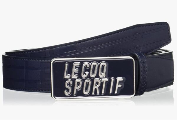 le coq sportif ルコック ゴルフ ベルト ネイビー