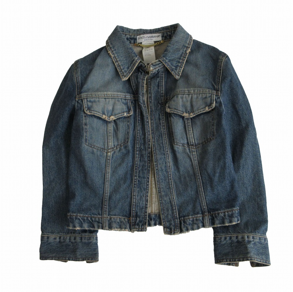 Yahoo!オークション -「ドルガバ デニム ジャケット」(女性用 Yahoo!オークション -「ドルガバ デニム ジャケット」(女性用