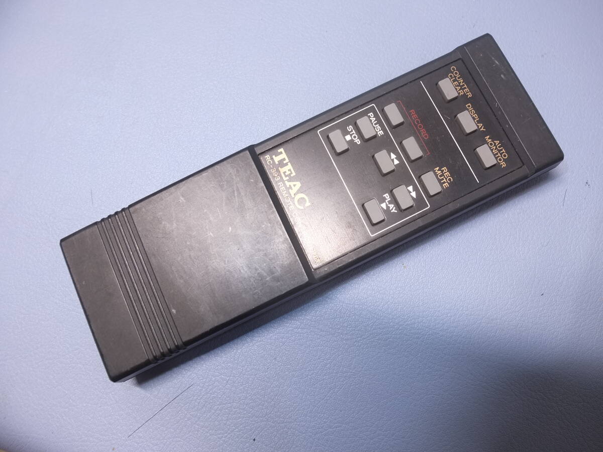ティアック TEAC カセットデッキ純正リモコン RC-557