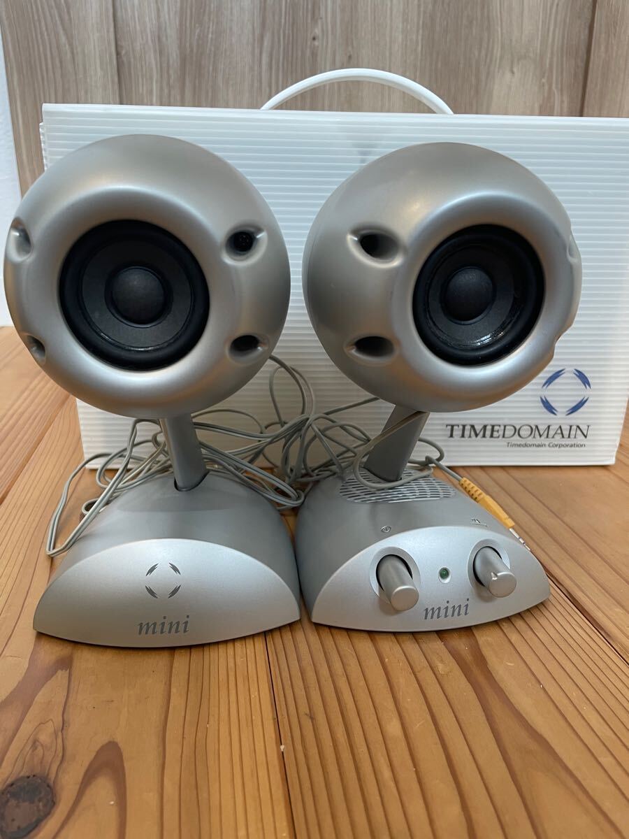 美品】タイムドメイン TIMEDOMAIN mini スピーカー @29609 / 中古オーディオ買取、販売、通販のショップアフロオーディオ横浜