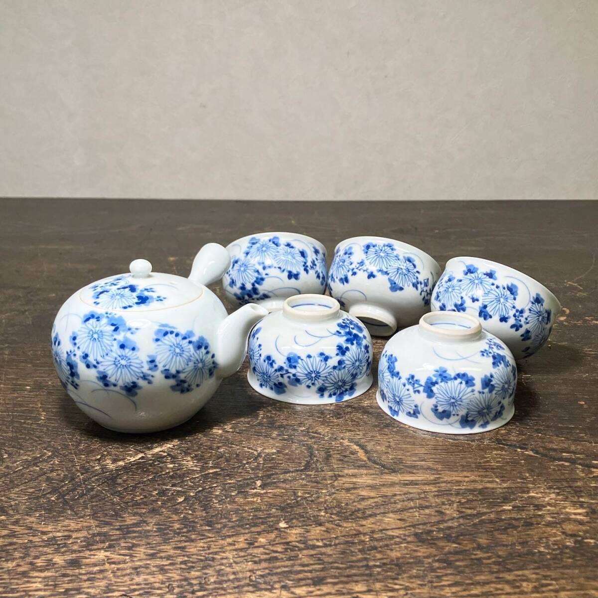 Yahoo!オークション -「煎茶道具 急須」(染付) (陶磁一般)の落札
