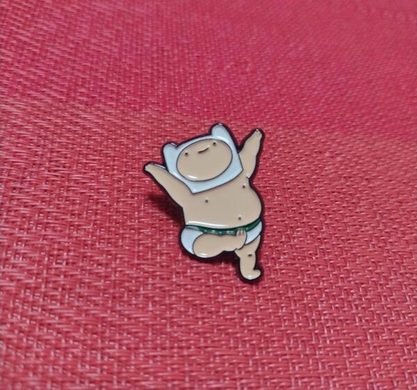 971アドベンチャータイム フィン ピンズバッジ