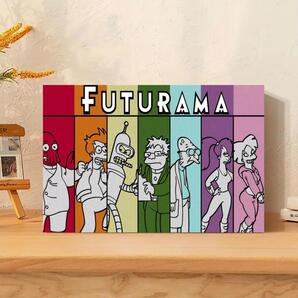 FUTURAMA 防水加工キャンバスポスター