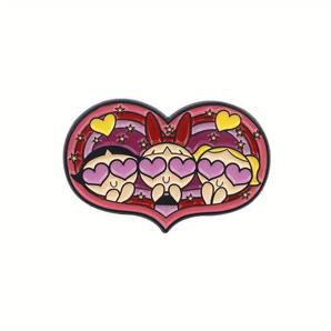 パワパフガールズ メロメロピンズバッジ