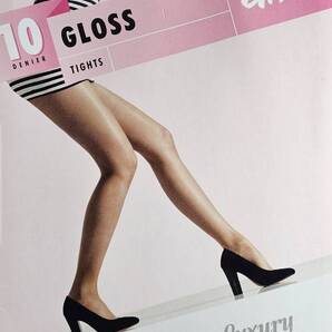 ■オールスルー GIPSY ジプシー GLOSS 10den S ベージュ系光沢■