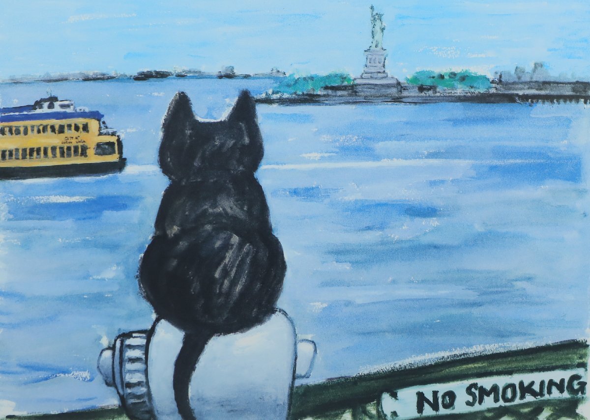 Yahoo!オークション -「黒猫」(版画) (美術品)の落札相場・落札価格 Yahoo!オークション -「黒猫」(版画) (美術品)の落札相場・落札価格