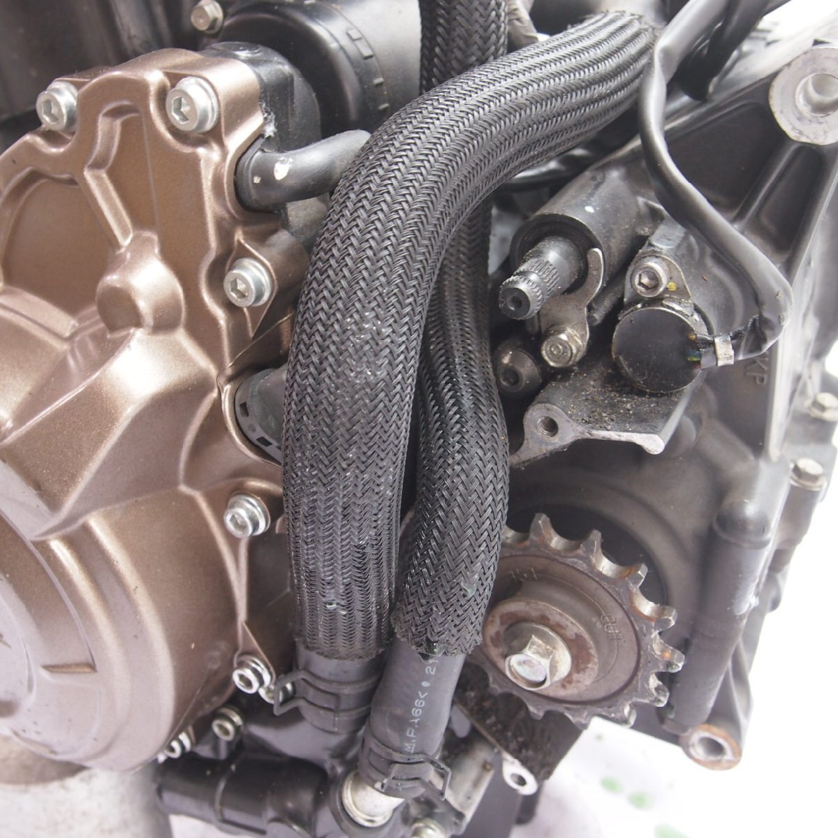CBR400Rエンジン NC56E-1101 NC56 ピストン クランクケース クラッチ 部品取り CB400X CB400F