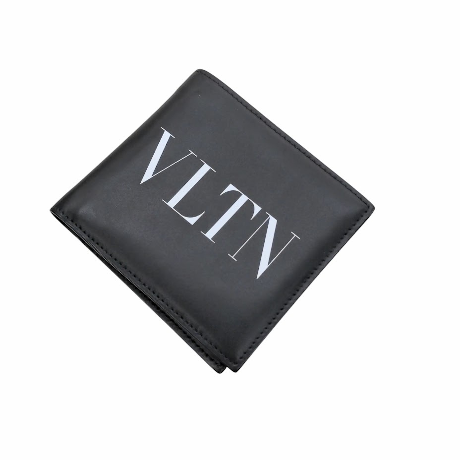 VALENTINO ヴァレンティノ ロゴ 二つ折り財布（小銭入れあり