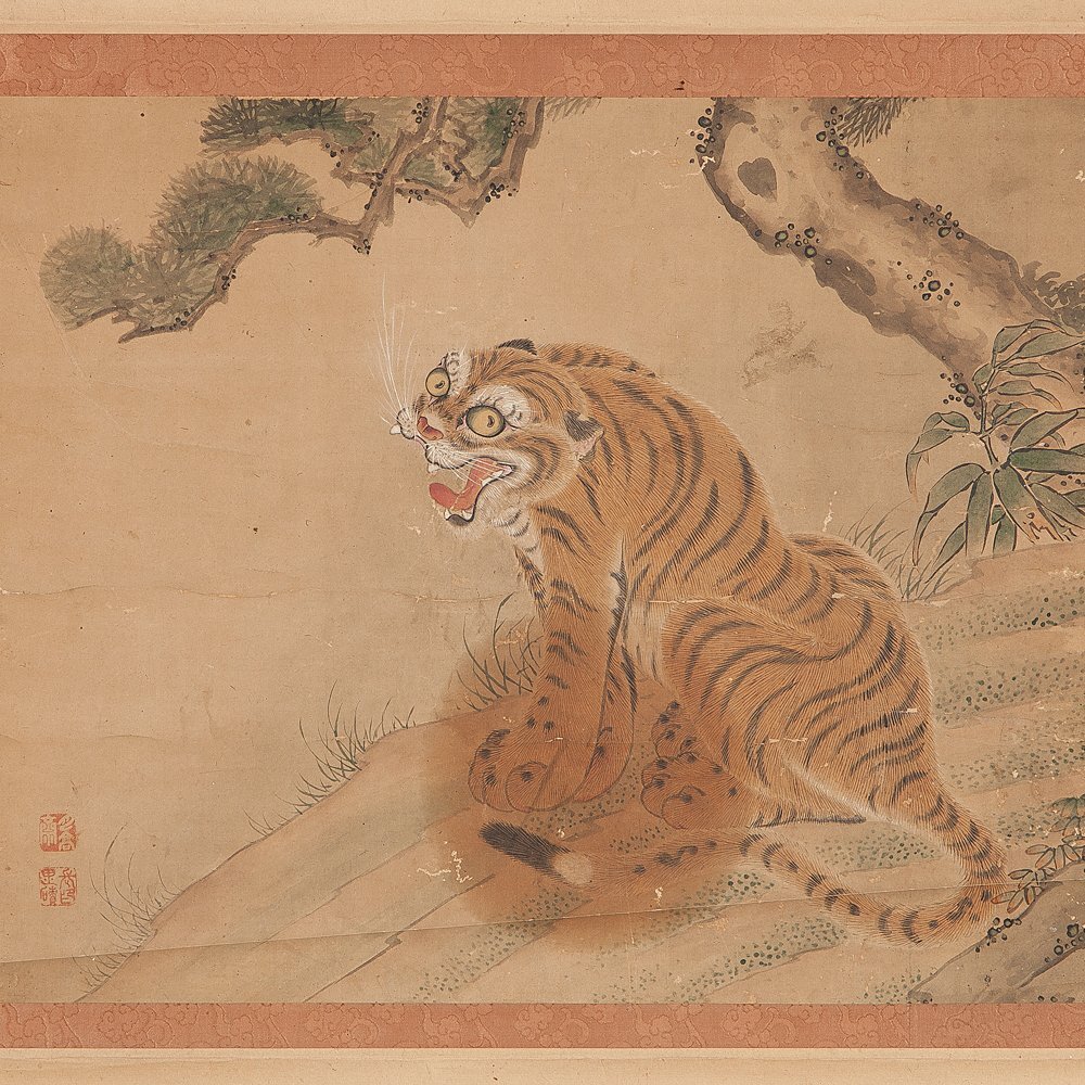 Yahoo!オークション -「掛け軸 肉筆 虎」(日本画) (絵画)の落札 Yahoo!オークション -「掛け軸 肉筆 虎」(日本画) (絵画)の落札