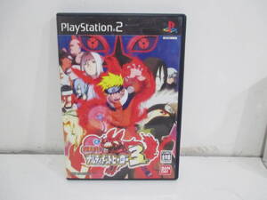 PS2ソフト ナルト ナルティメットヒーロー3