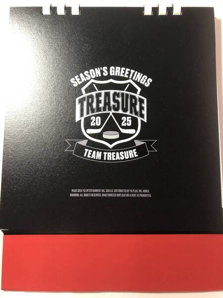 TREASURE 2025 シーグリ デスクカレンダー