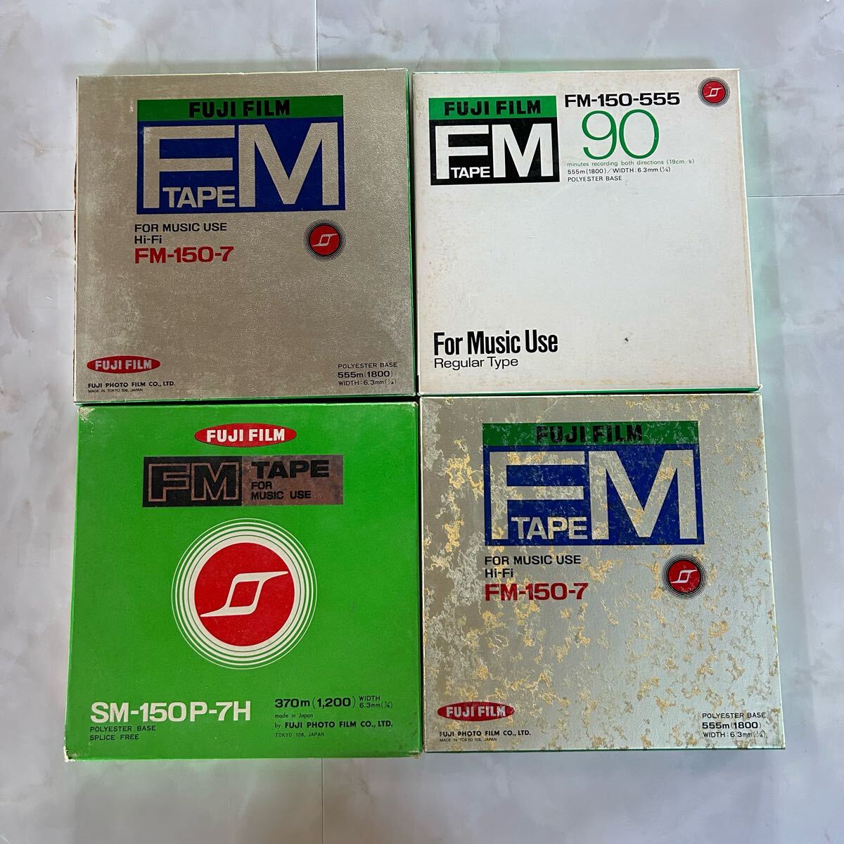 ☆ 中古 7号 オープンリール テープ 3本セット その21 ☆ 中古 7号 オープンリール テープ 3本セット その21