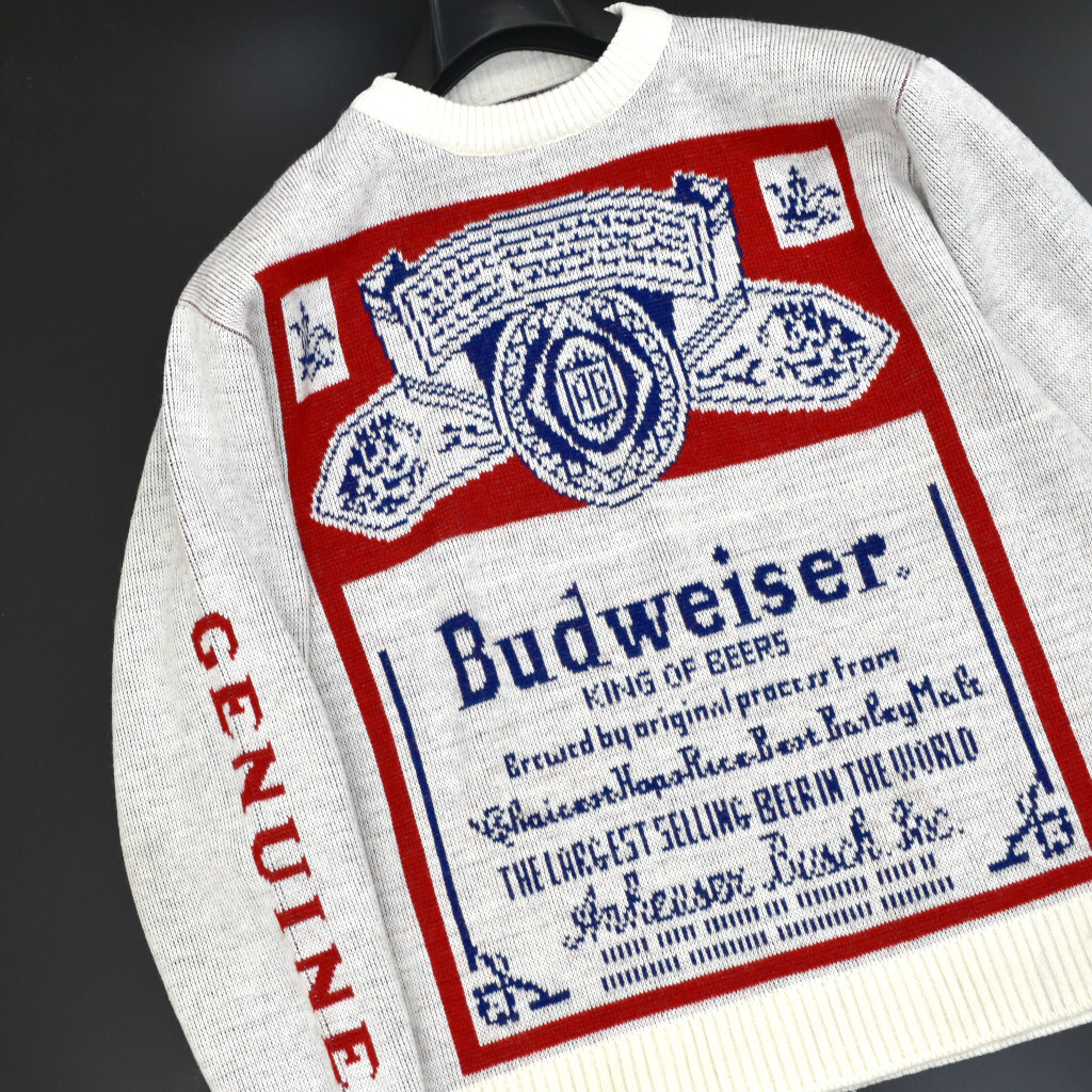Yahoo!オークション -「budweiser ニット」の落札相場・落札価格 Yahoo!オークション -「budweiser ニット」の落札相場・落札価格