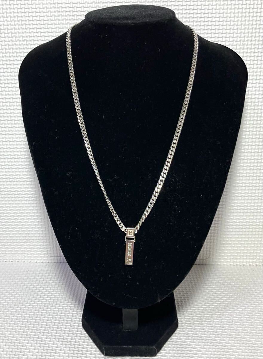 ゲルマニウム 喜平 ネックレス ダイヤ0.12 ct GⅡW32(磁気