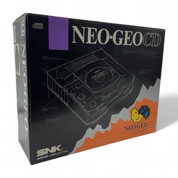 【貴重な未使用】SNK NEOGEO CD ネオジオCD 本体 CD-T01トップローディングタイプ デッドストック