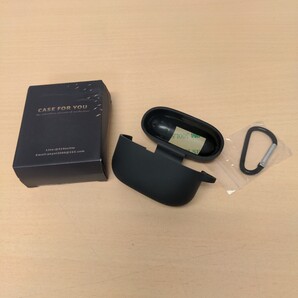 y010717s シリコン カバー 互換性 カバー HONOR Earbuds 3 Pro 対応 True Wireless Earbuds 充電 ブラック