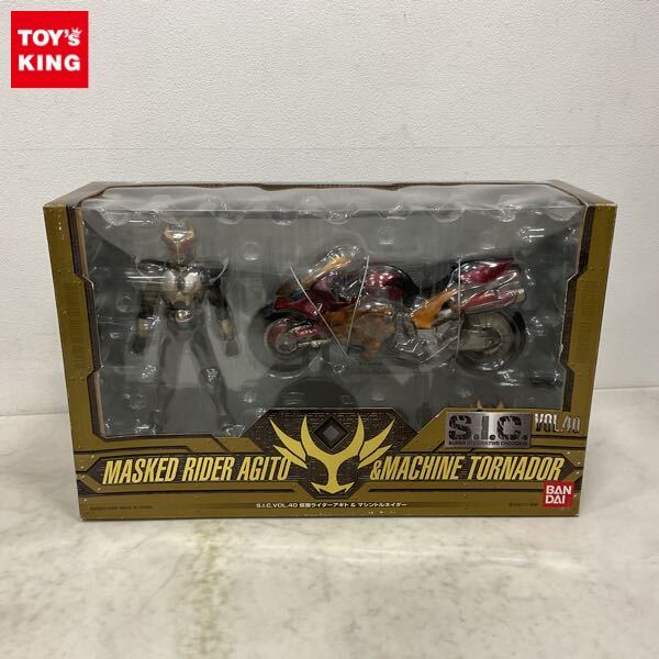 FIG]S.I.C. VOL.40 仮面ライダーアギト&マシントルネイダー 完成
