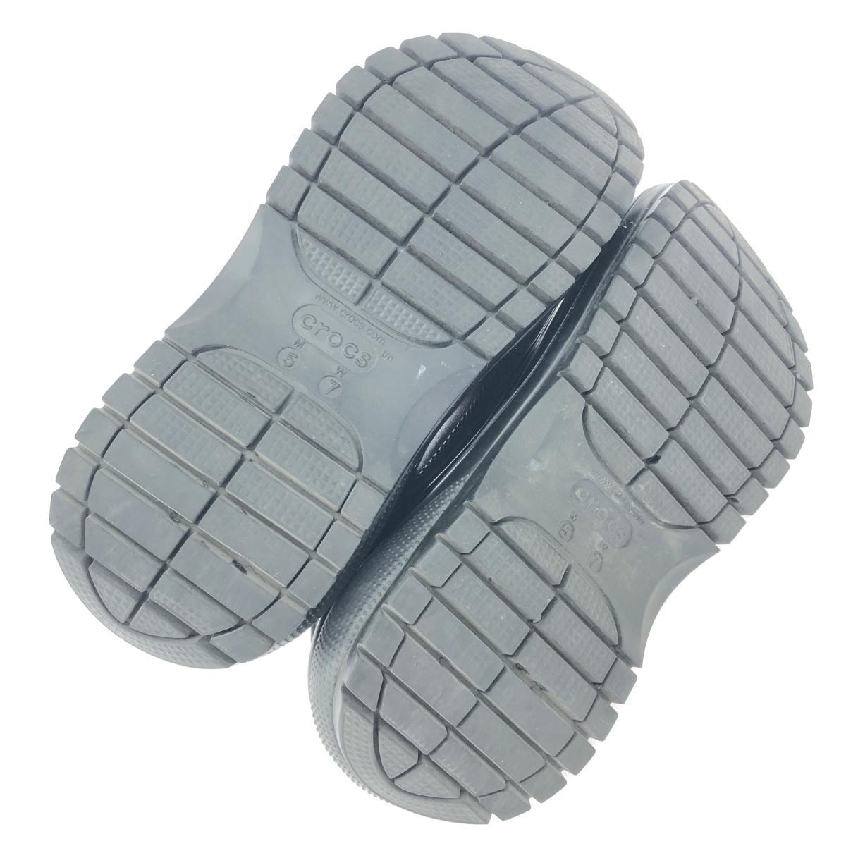 ◆crocs クロックス メガクラッシュ サンダル 7◆ ブラック ジビッツ付き レディース 靴 シューズ shoes ◆crocs クロックス メガクラッシュ サンダル 7◆ ブラック ジビッツ付き レディース 靴 シューズ shoes